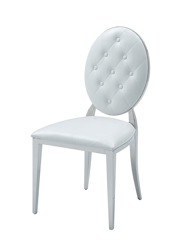 Living Room Furniture Rugs 110 Side Chair White