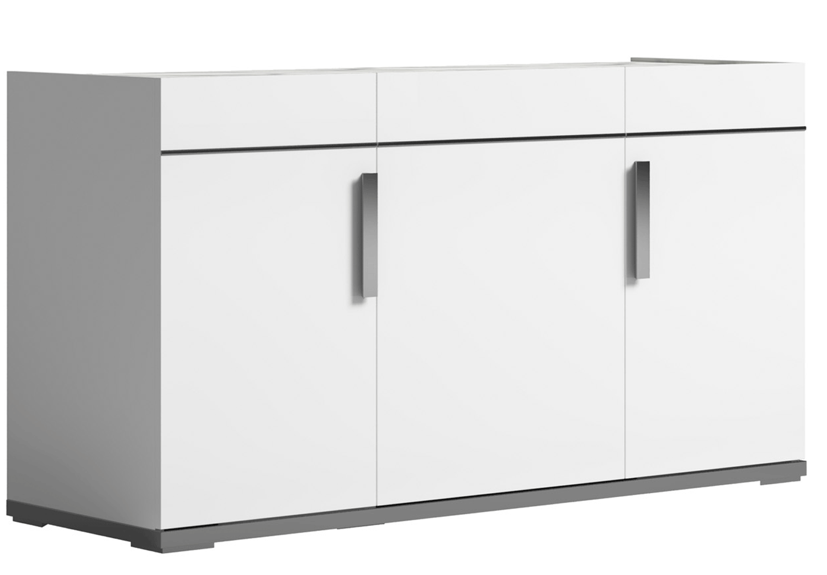 Brands Status Modern Collections, Italy Carrara 3 Door Buffet