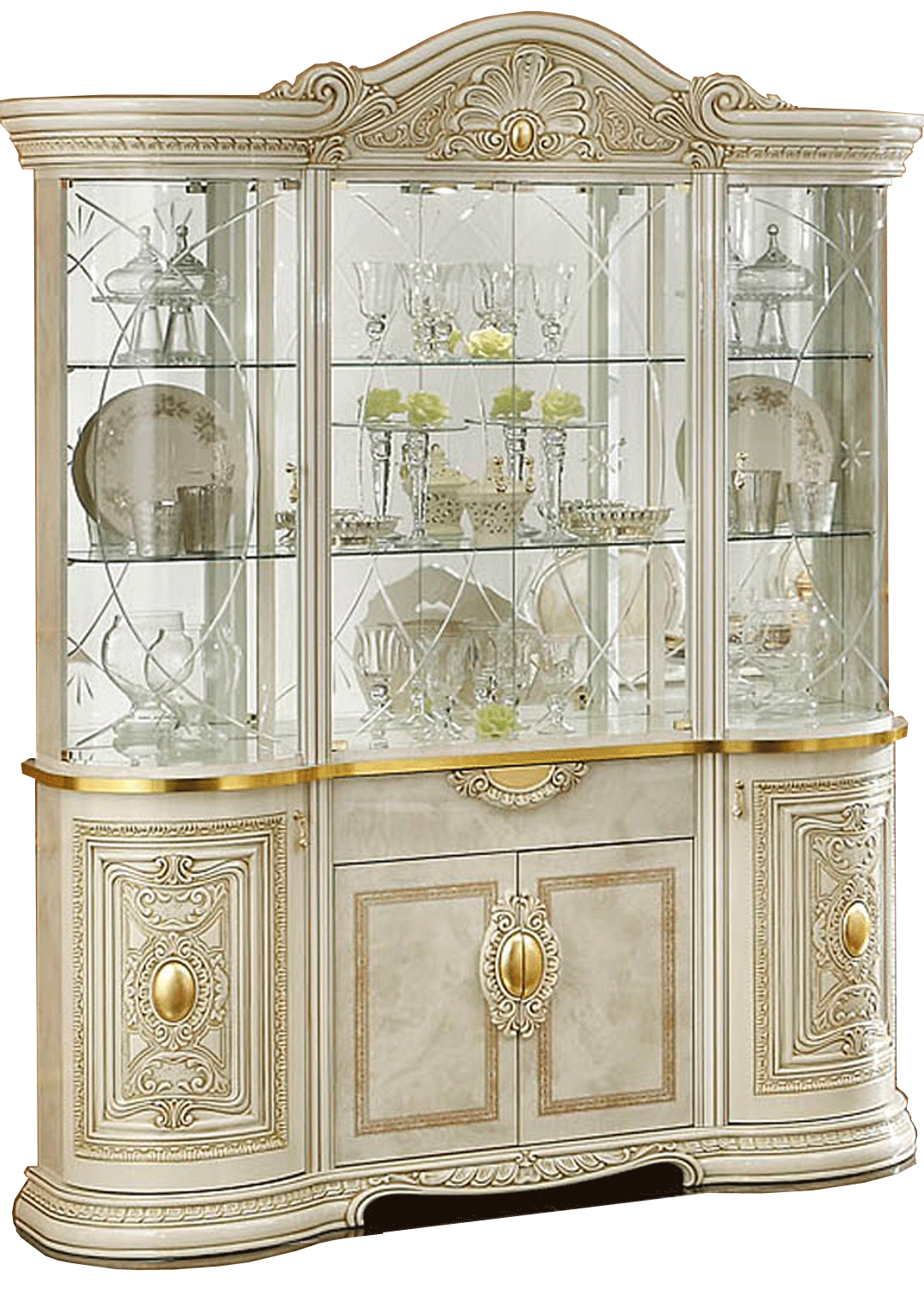 Dining Room Furniture Marble-Look Tables Leonardo 4 Door China