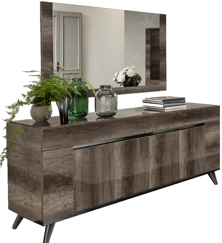 Brands Status Modern Collections, Italy Medea Buffet w/Mirror