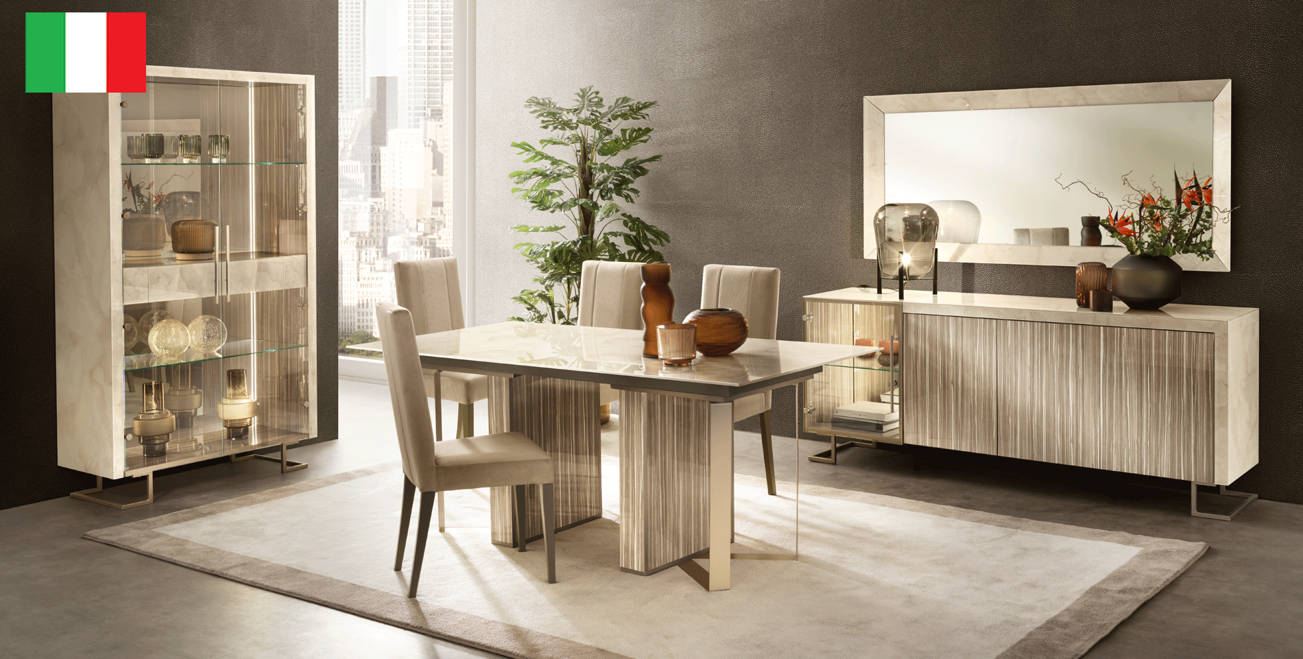 Brands Arredoclassic Living Room, Italy Luce Dining room