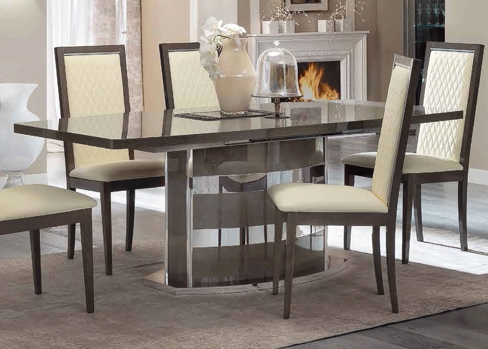 Brands Camel Modum Collection, Italy Platinum FIXED Dining Table 160 Only