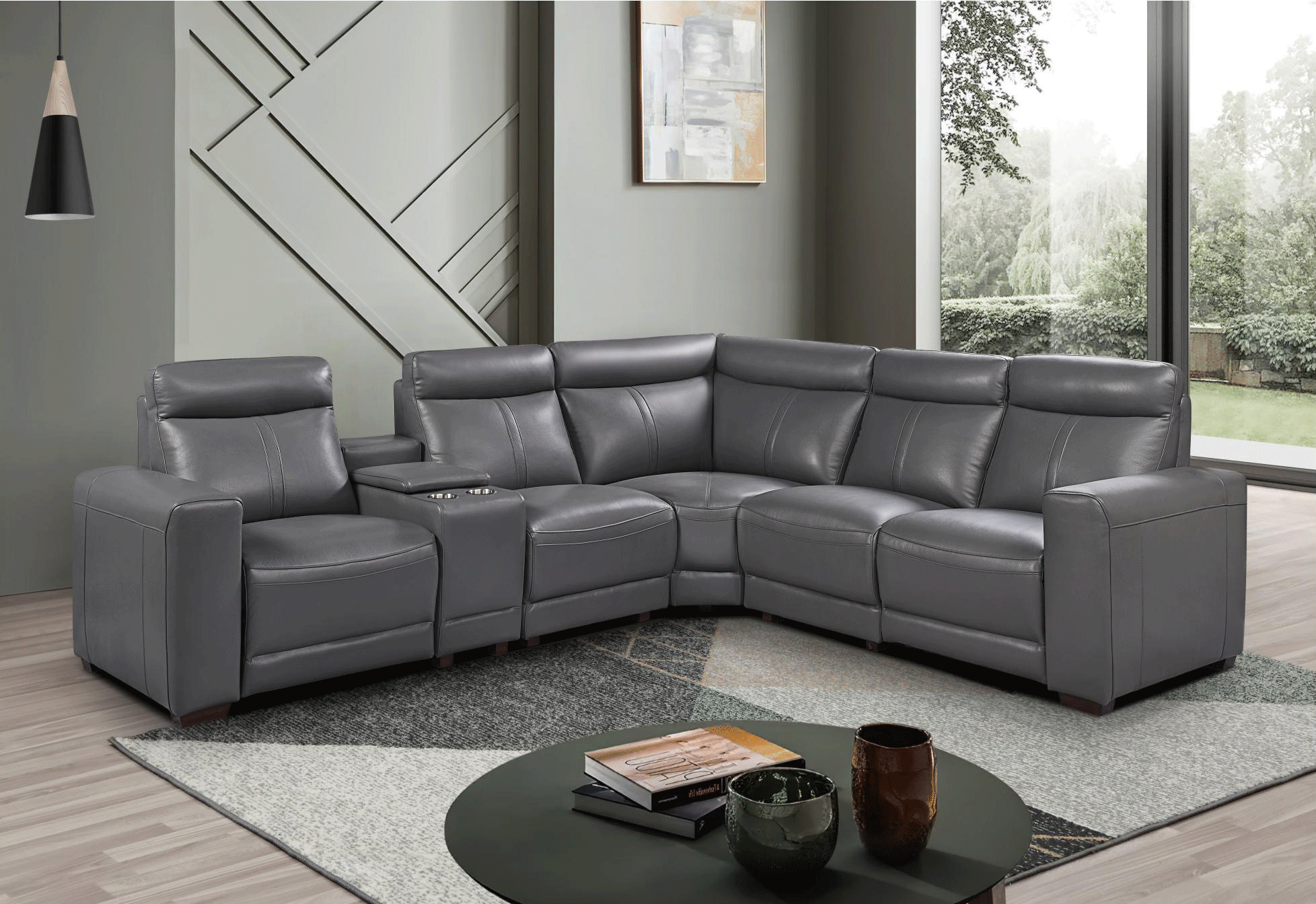 Brands Franco AZKARY II SIDEBOARDS, SPAIN 2777 Sectional w/ recliners