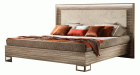 Luce King size bed w/Wooden headboard