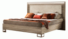 Luce Queen size bed w/ Wooden headboard