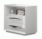 Emporio High Nightstand White