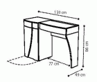 Toilette-B-SX-1-door1-drawer-base-hanging-element-terminal-side-151TOI.02NO