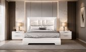 Carmen Bed with Onda Nightstands
