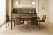 Aurora Taupe Dining set